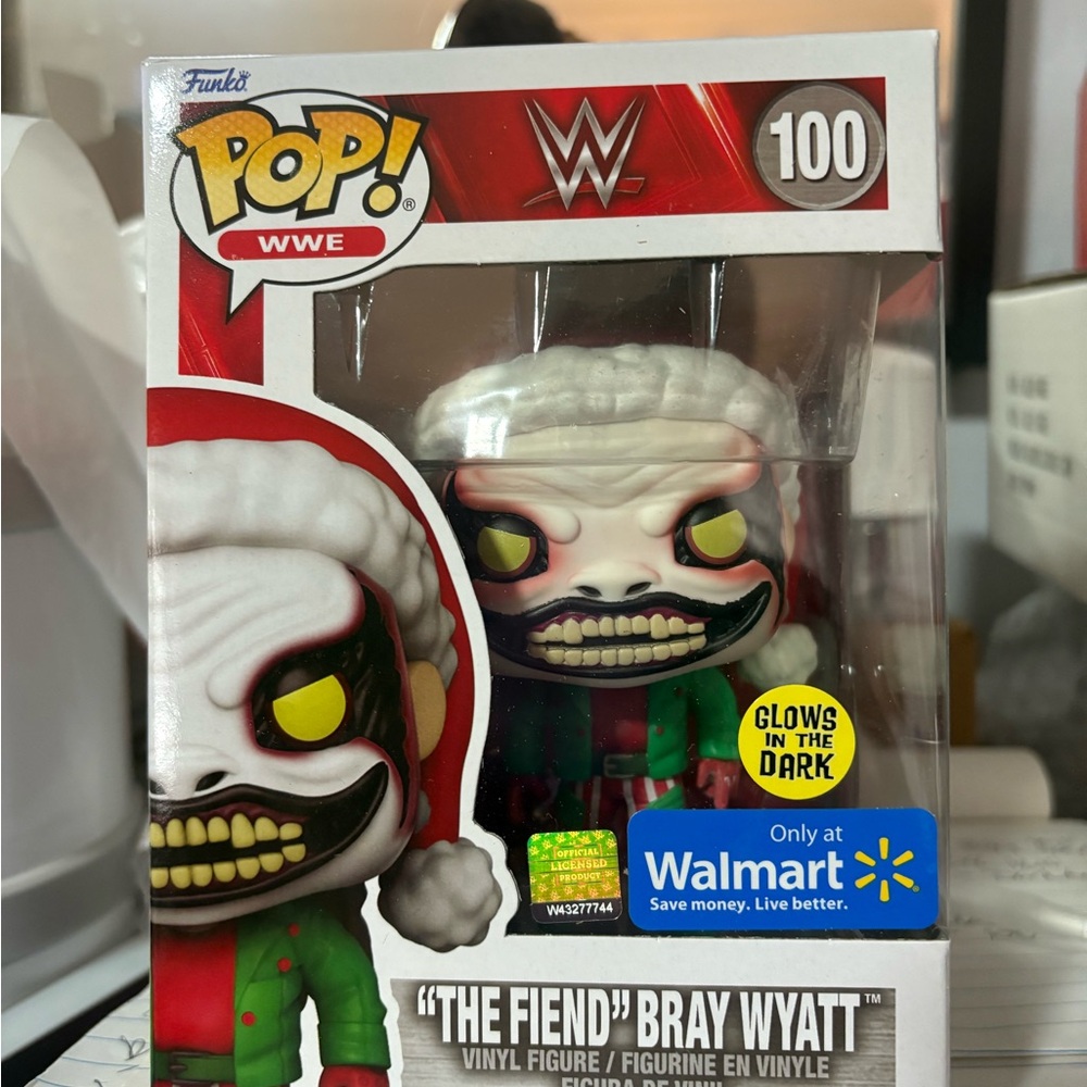 Funko Pop WWE Bray Wyatt Fiend Figure - Red and Black